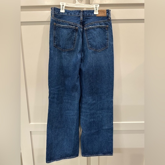 Madewell Low Slung Baggy Wide Leg Jeans - Picture 2 of 4